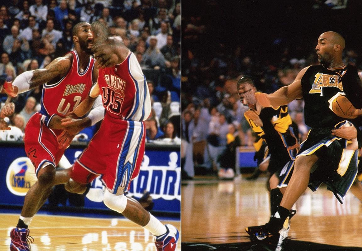 2003年NBA湖人vs魔术巅峰对决：科比奥尼尔与霍华德火花碰撞(图3)